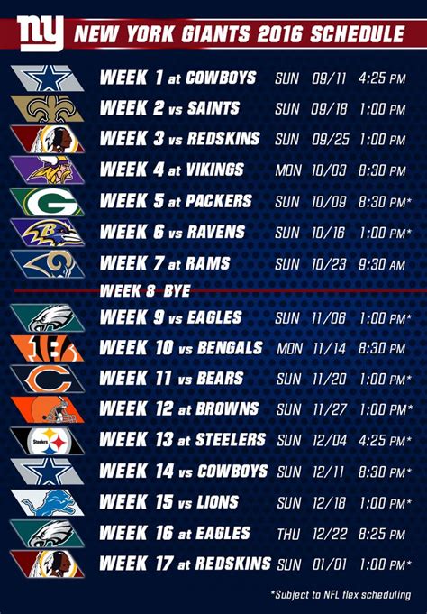 giants scheduke
